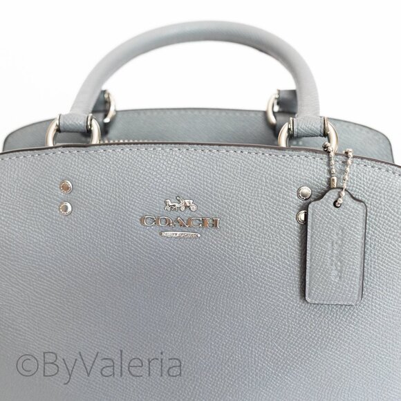 Coach Carryall Crossbody Mini Lillie Bag Ash Blue, Like new, 91146 - Picture 10 of 15